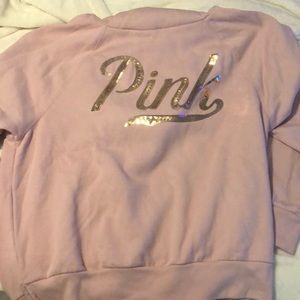 pink hoodie